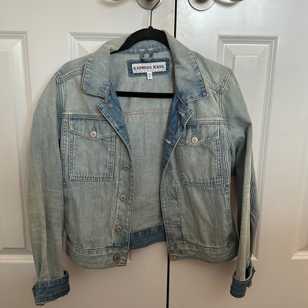 Express blue jean jacket